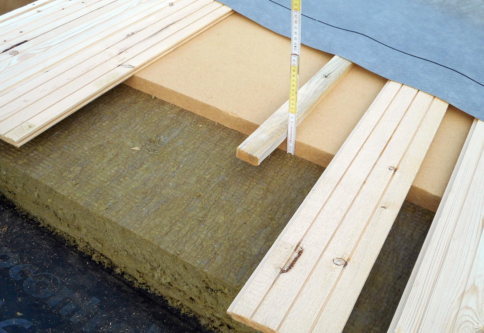 House in Crocefisso street in Rho - Roof insulation