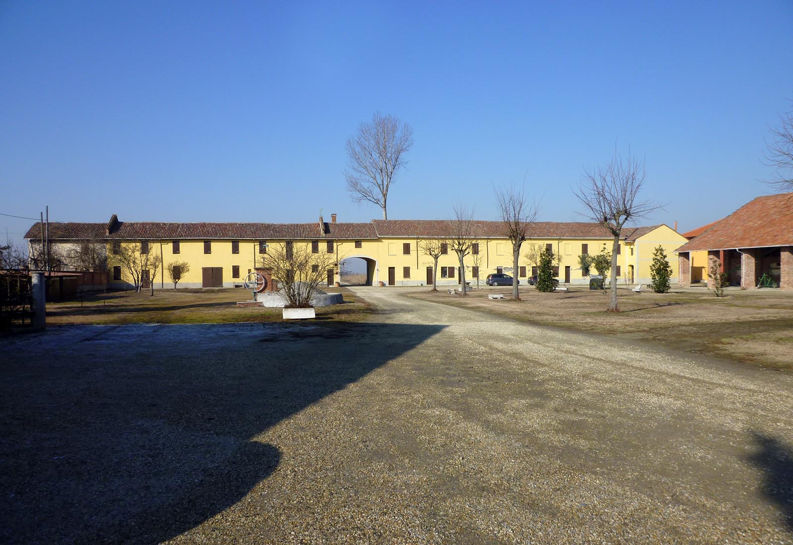 Azienda agricola a Pieve del Cairo - Vista