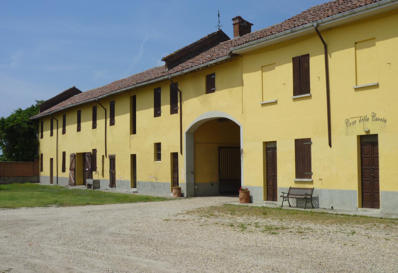 Azienda agricola a Pieve del Cairo - Vista