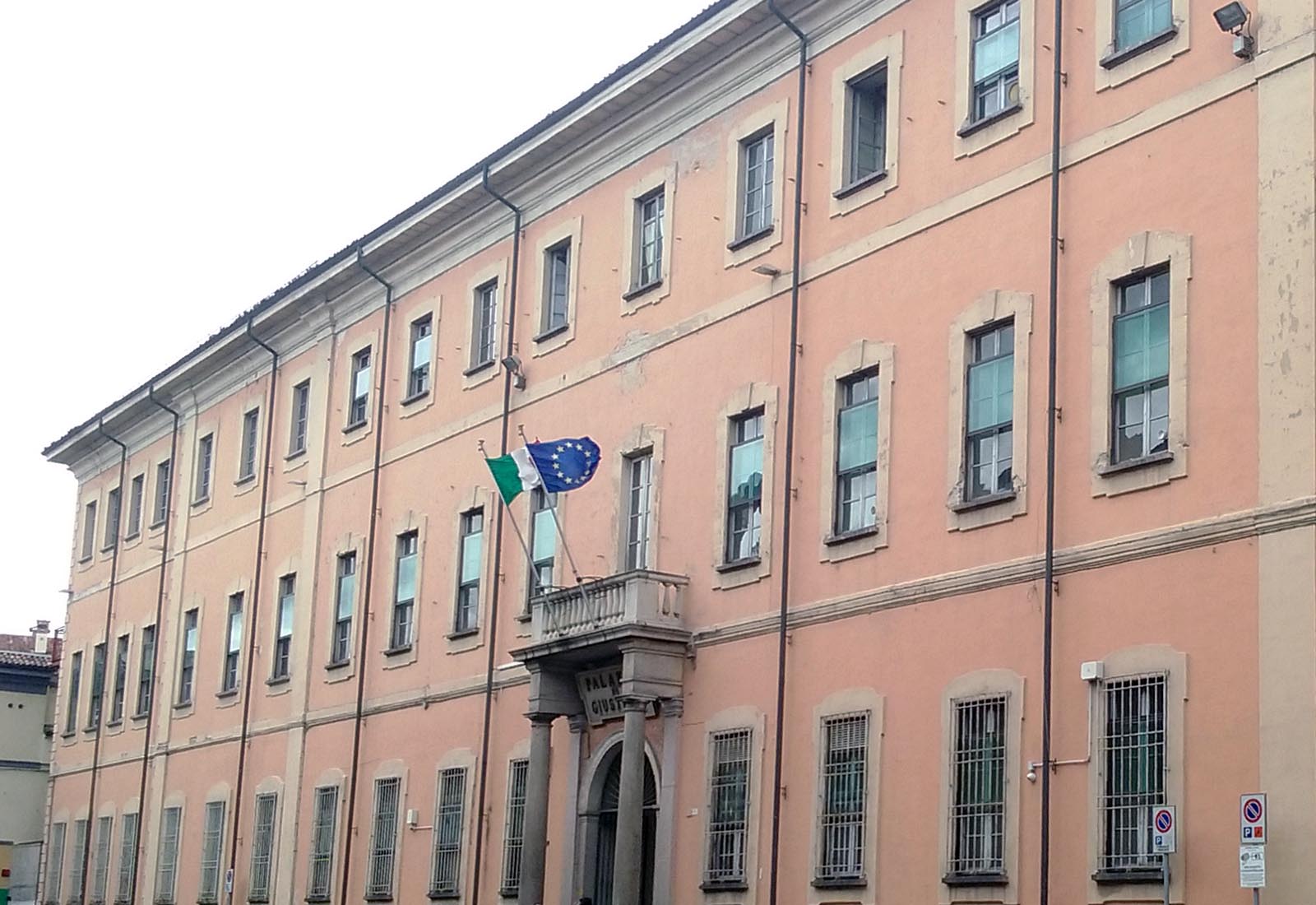 Ristrutturazione del Palazzo di giustizia di Pavia - Vista