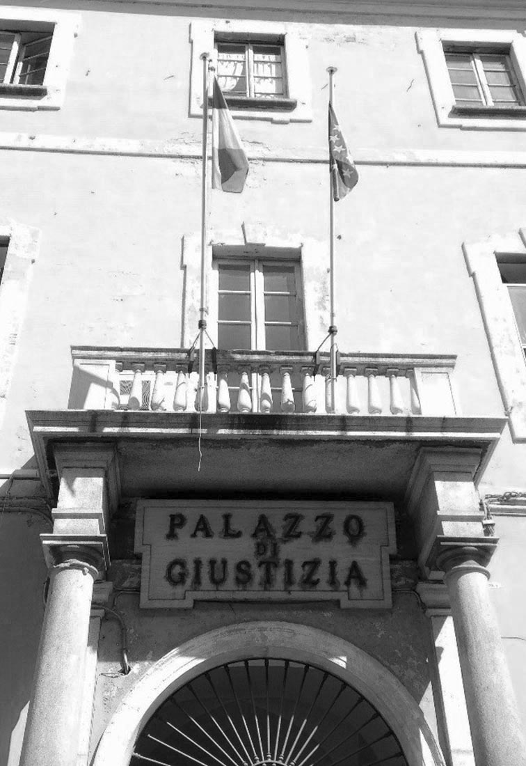 Ristrutturazione del Palazzo di giustizia di Pavia - Vista