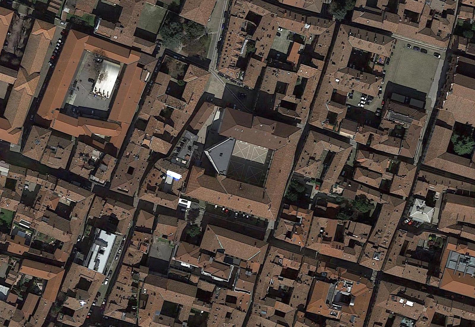 Ristrutturazione del Palazzo di giustizia di Pavia - Vista