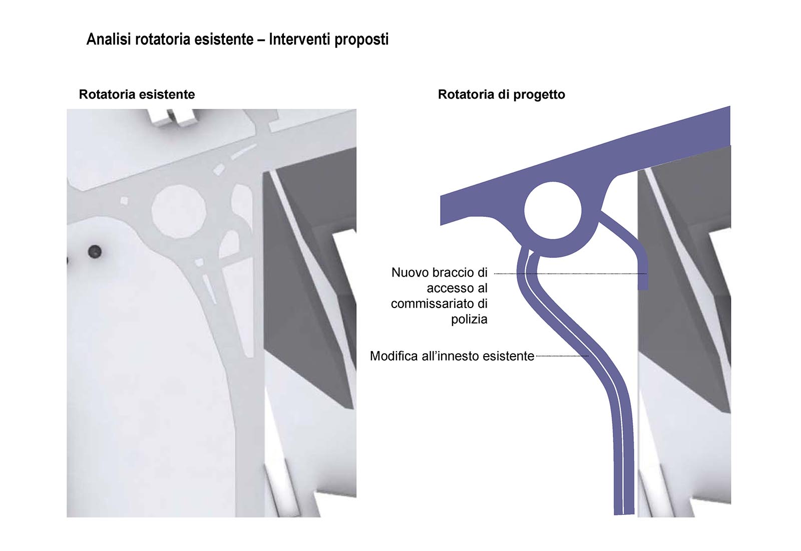 MTM property development in Rho - Interventions on roads