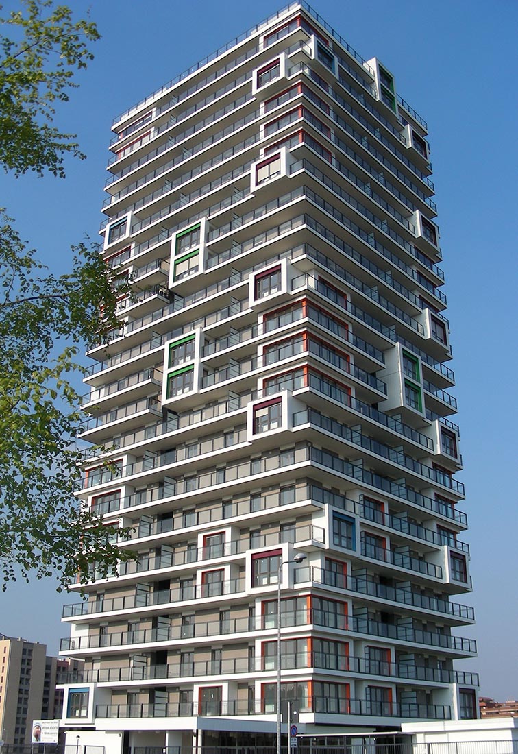 Torre Dacia a Milano - Vista