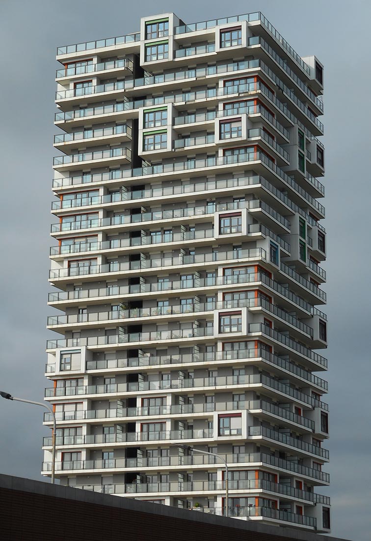 Torre Dacia a Milano - Vista