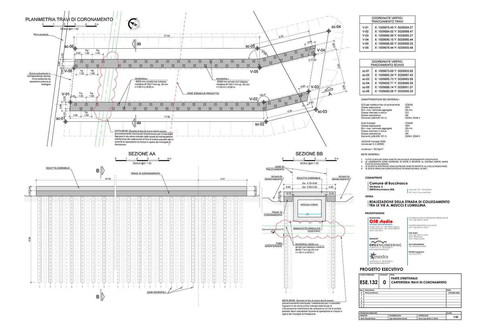 Corio waterway overpass in Buccinasco - Structural design