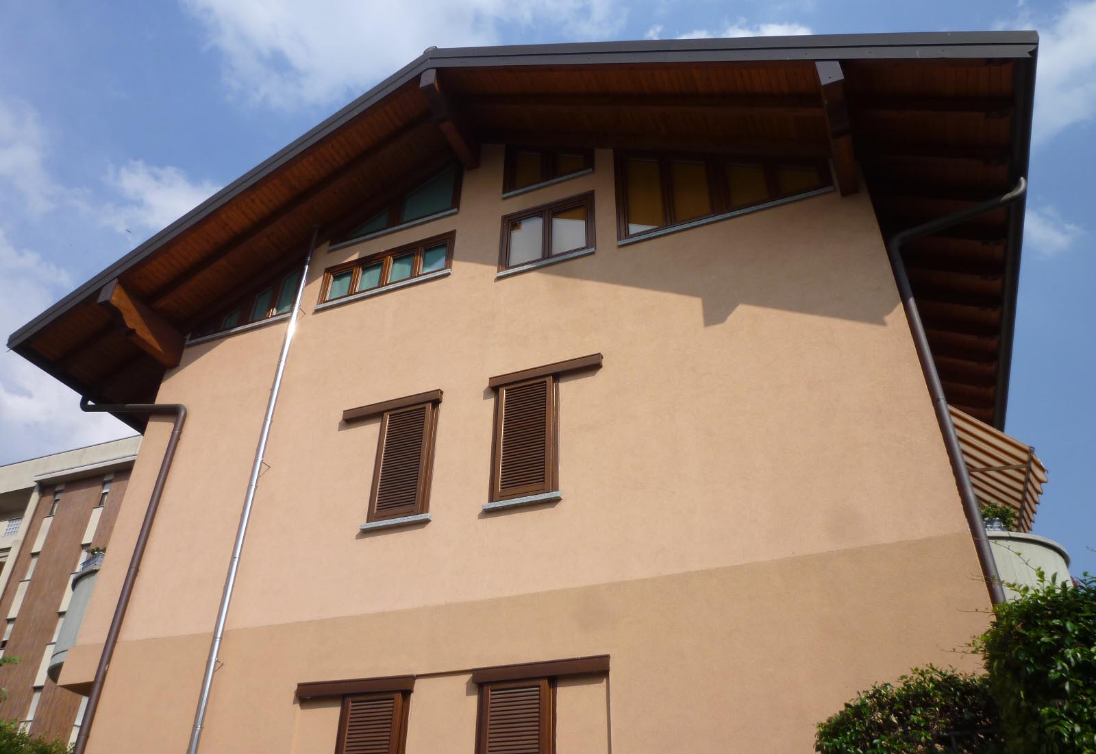 Apartment building in Monte Nero street in Rho - View