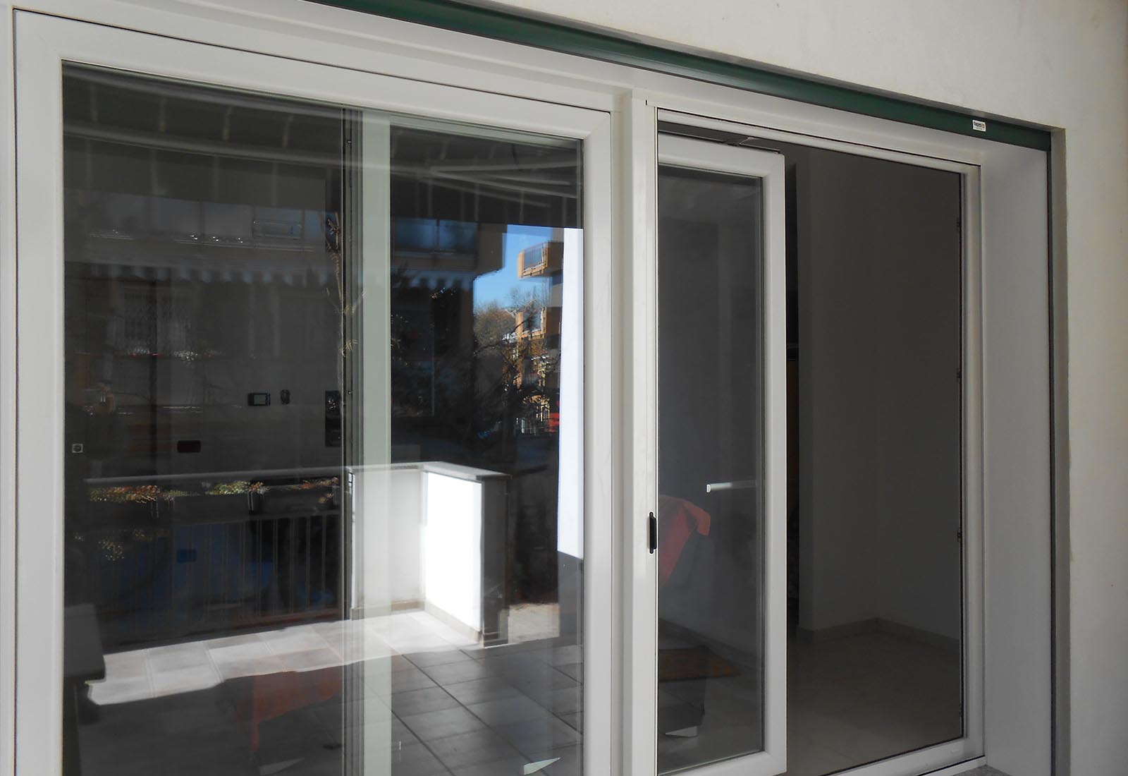 Apartment renovation in Cornaredo - Detail of the windows