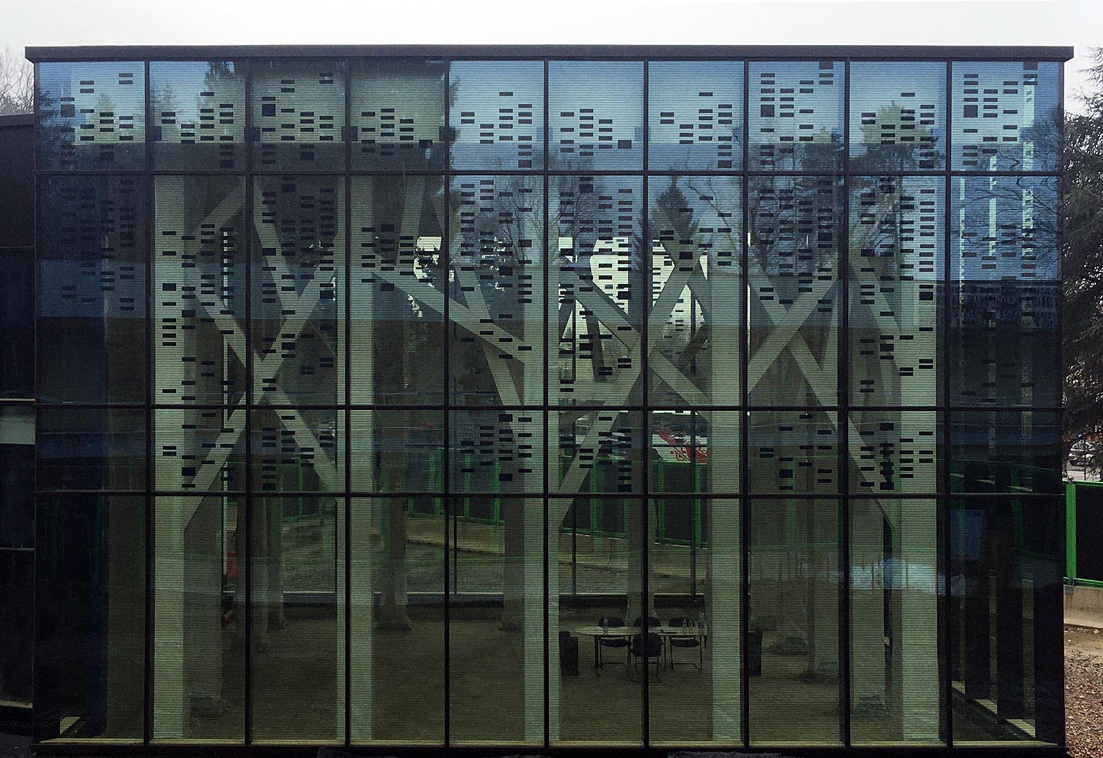 Citizens space, building 1, at the JRC in Ispra - View