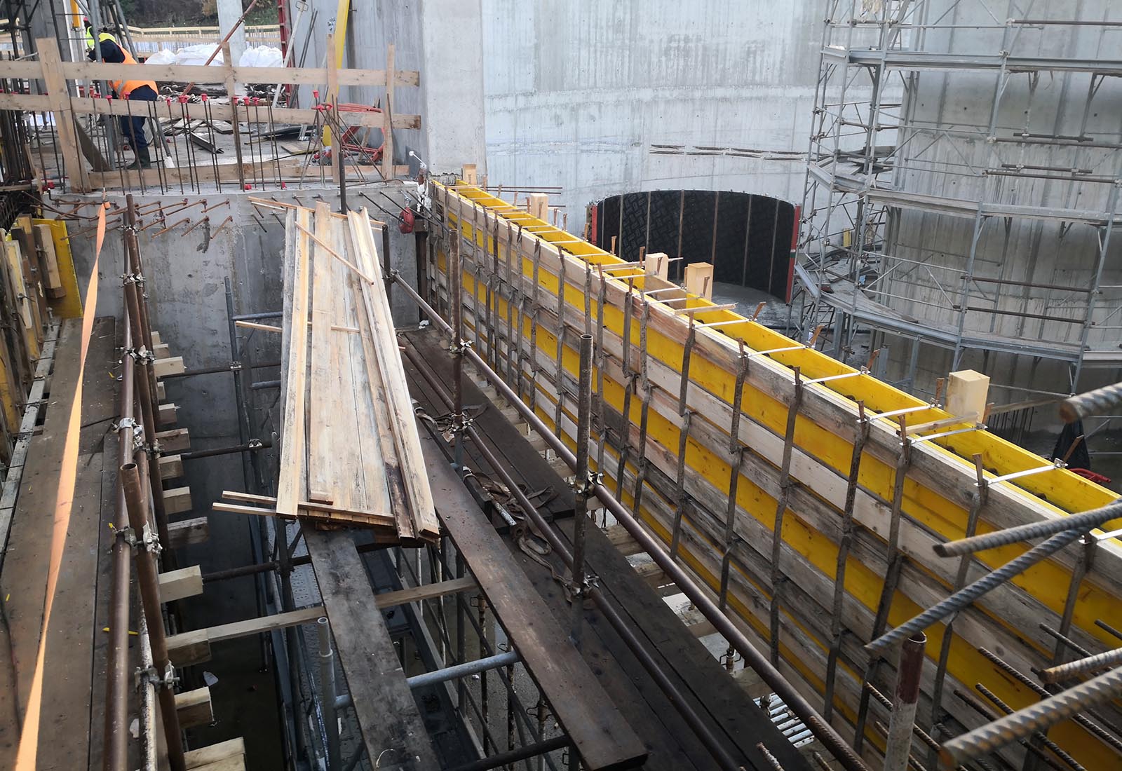 New Residential Buildings in the CityLife District in Milan - The construction site