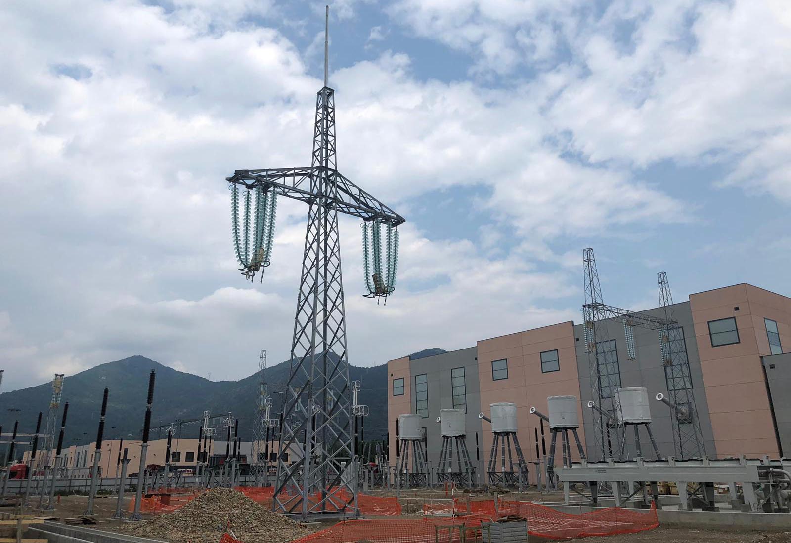 Electric Conversion Substation in Piossasco - View