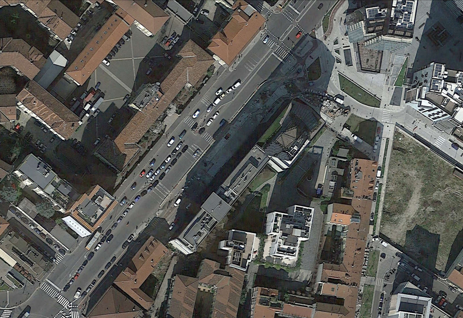 Riqualificazione di via Melchirre Gioia a Milano - Il cantiere