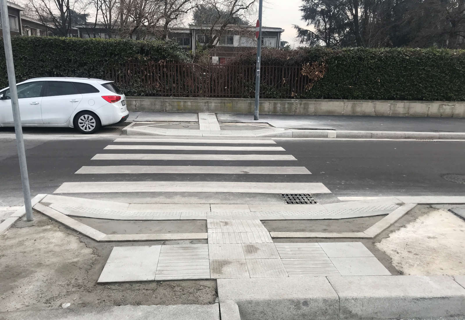Riqualificazione di Via Rodano-Predil a Milano - Il cantiere