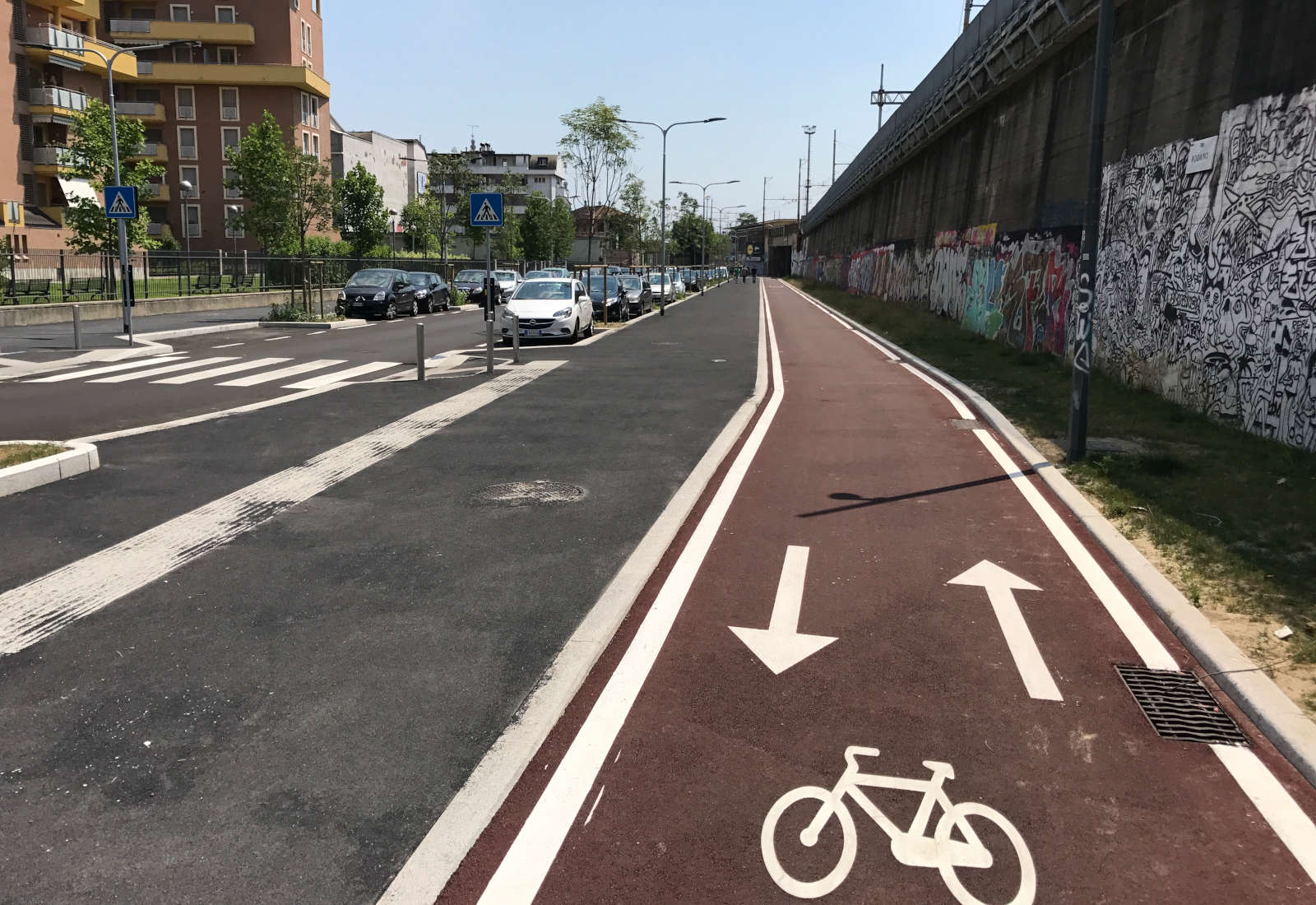 Riqualificazione di Via Rodano-Predil a Milano - Vista